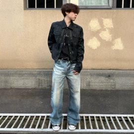 男式牛仔裤;男式T恤;男式针织衫