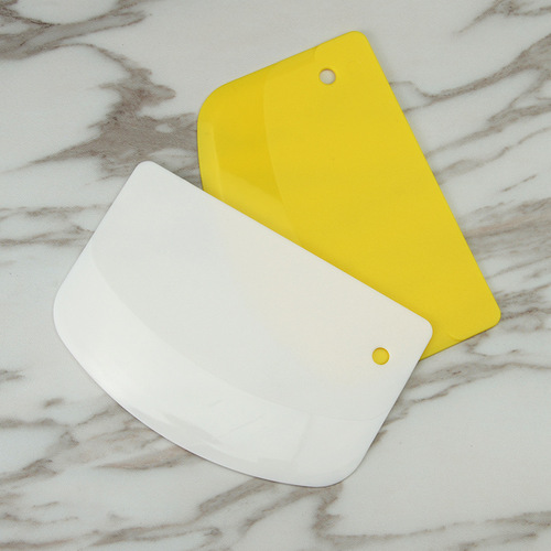 Baking spatula tool plastic scraper rice noodle scraper flour scraper dough cutter