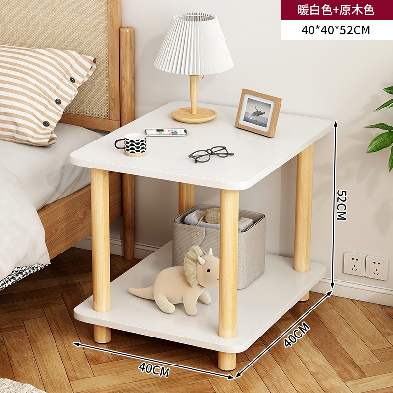 Mesa de cabecera simple sala de estar sofá mesa de té dormitorio mesa de cabecera simple alquiler mesa de comedor doméstica