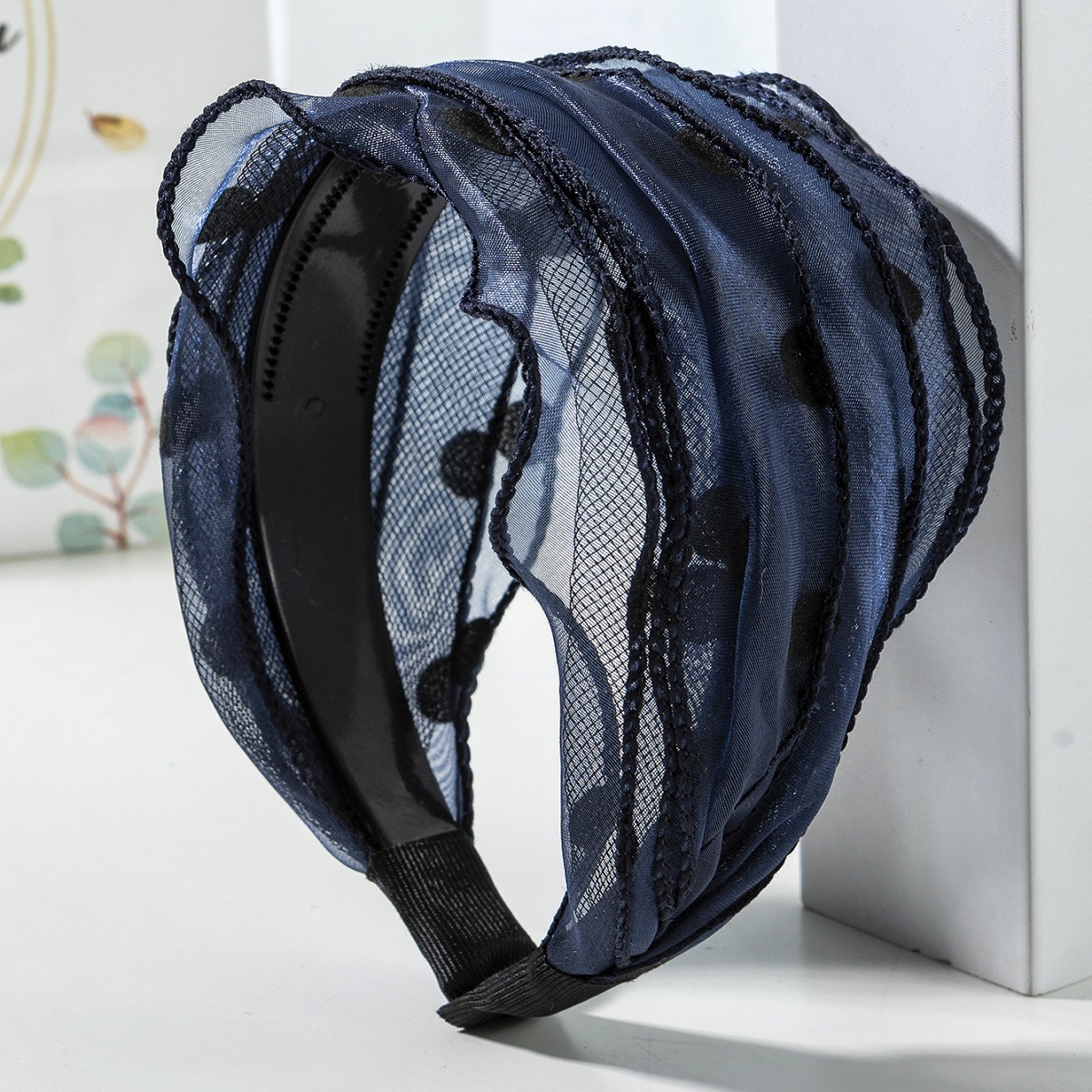 Estilo coreano simple pelo blanco que cubre la diadema tocado de las mujeres cubierta de horquilla ancha presionado Red roja 2022 nueva banda de pelo horquilla