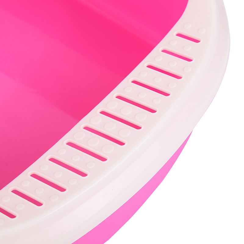 Caja de arena para gatos caja de arena para gatos semi cerrada caja de arena para gatos portátil caja de arena para gatos suministros para mascotas