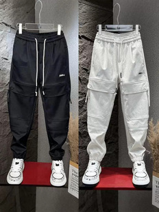 Autumn New Stylish Casual Trendy Cargo Pants for Men, Loose Jogger Harem Pocket Casual Pants
