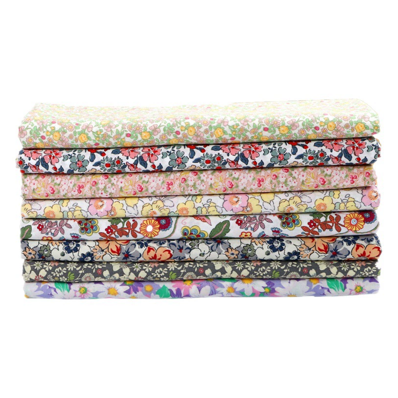 Ткань одежды платья девушки поплина французского сладкого цветочного чистого хлопка Фея свежая напечатанная