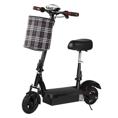 Factory Xiaofeiyan Portable Foldable Electric Scooter Adult Mobility Scooter Office Worker Scooter Electric Bike (Qatlanan elektrik skuterlər) - black-24v8a-range-30-miles