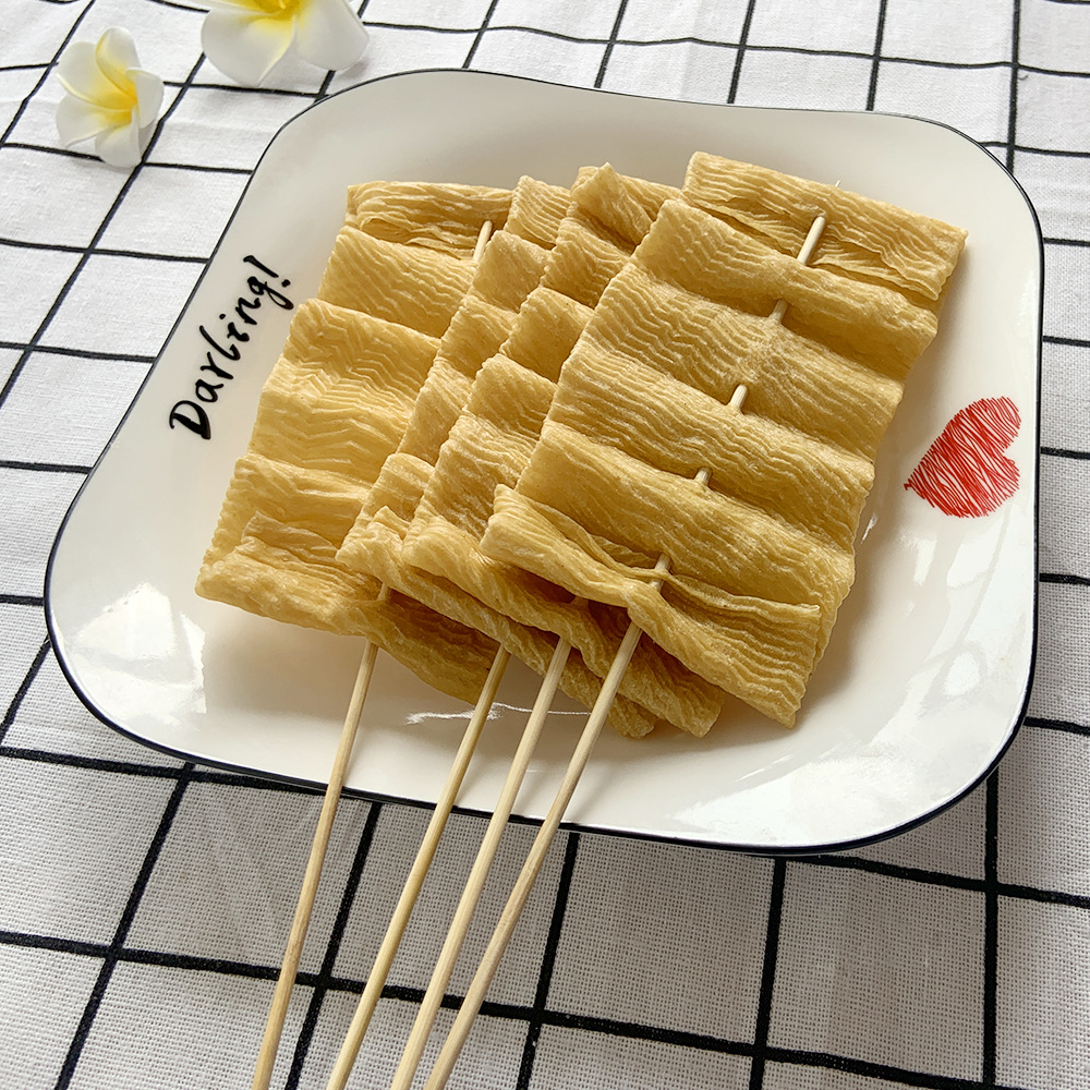 豆腸串豆乾串素雞腸氣泡豆乾串豆皮串豆結串豆耳串大豆製品乾貨麻