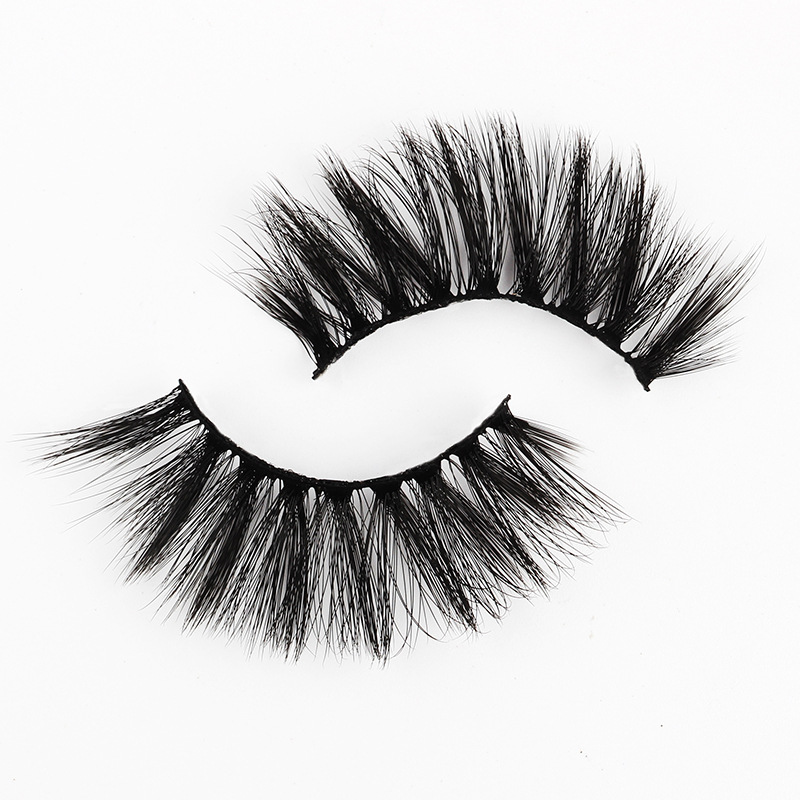 Natural Thick Three Dimensional Artificial Mink Hair False Eyelashes display picture 4