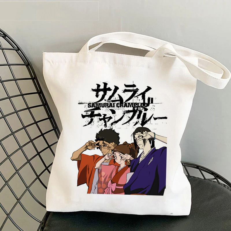 Comercio extranjero transfronterizo Bungou Stray Dogs impresión bolsa de lona Harajuku bolsa de hombro bolsa de moda bolsa de compras