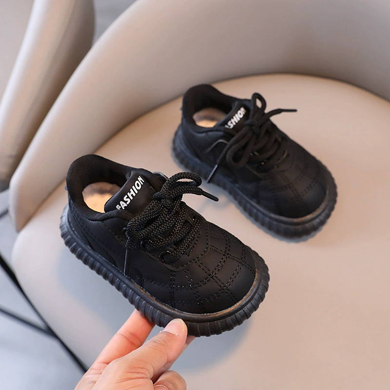 Demi-season sneakers for boys, children's shoes for leather shoes, casual footwear, new collection, soft sole, wholesale