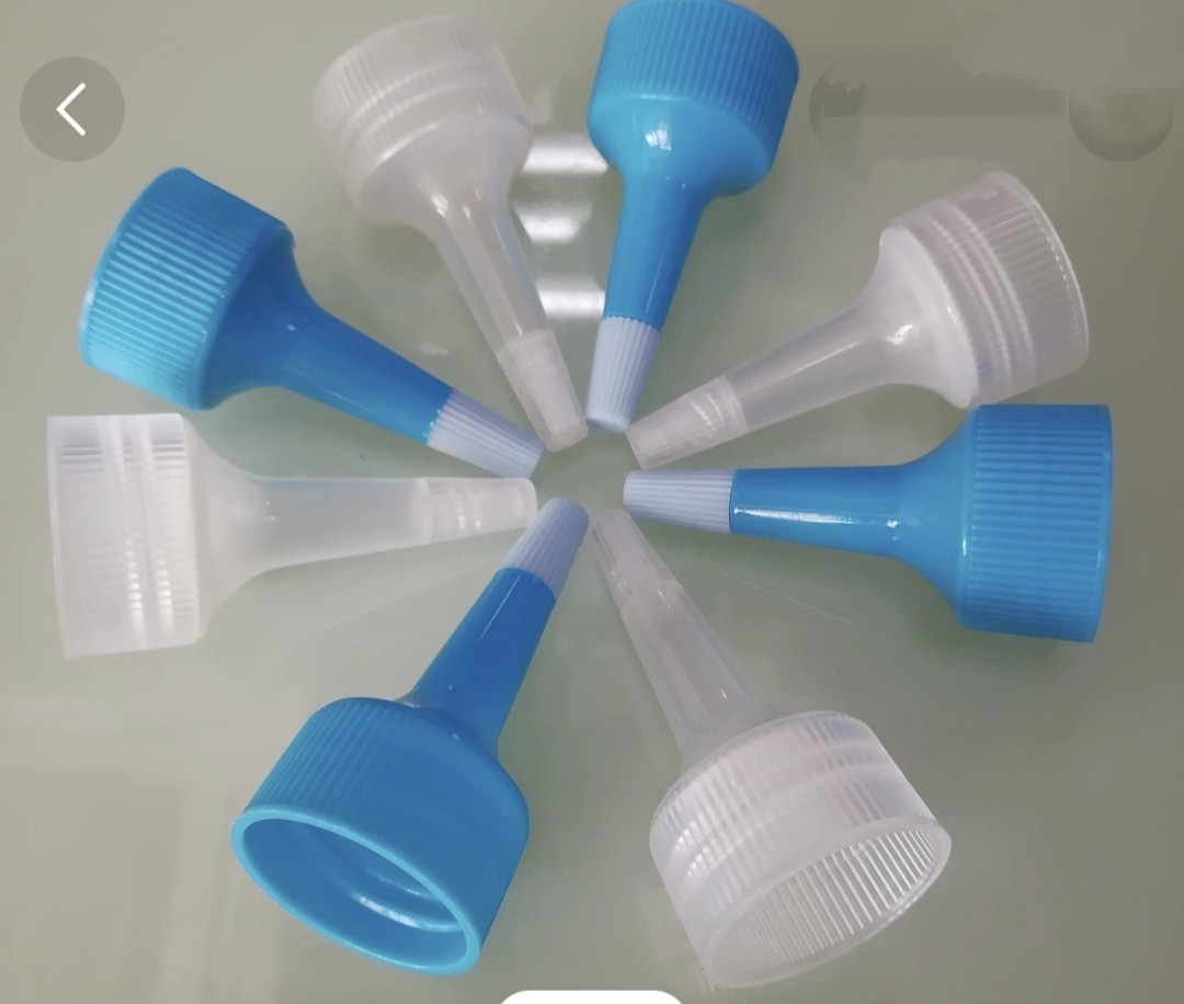 厂家直供24牙尖嘴电发水盖 胶水盖 电发水盖  组合盖 PP盖