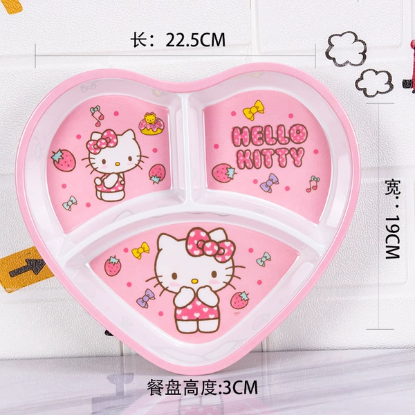 Heart -shaped three -square disk