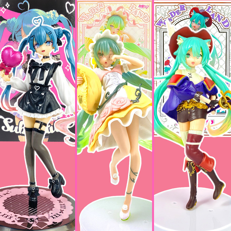 美少女手办摆件初音未来芙莉莲喜多川更衣人偶洛琪希黑江雫伊蕾娜|undefined