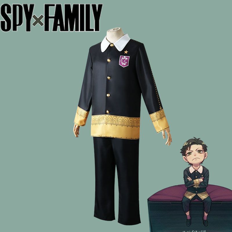 Casa de juego espía Damian cos dedesmond SPY × FAMILIA segundo niño Cosplay ropa niños y C
