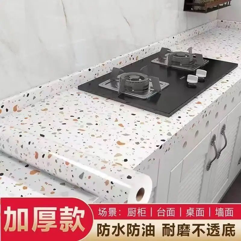 極厚キッチン耐油ステッカー家庭用耐火性、耐高温性、難燃性ストーブカウンタートップ防水性と防湿性自己粘着性と洗える|undefined