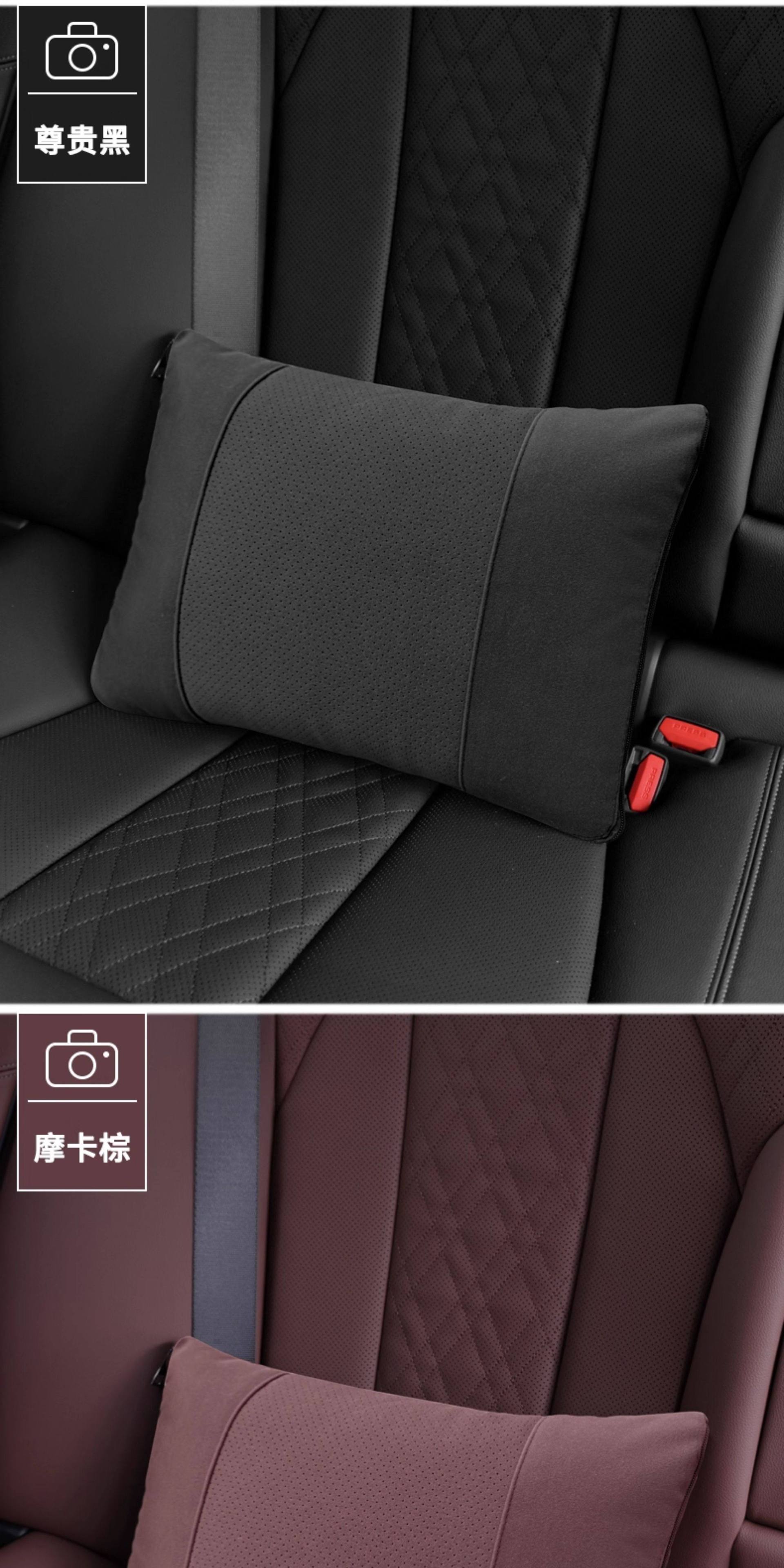 Car Lumbar Support Pillow, Quilt, and Cushion All-In-One, Thickened Multifunctional High-End Foldable Air Conditioning Blanket, Car Waist Support Cushion