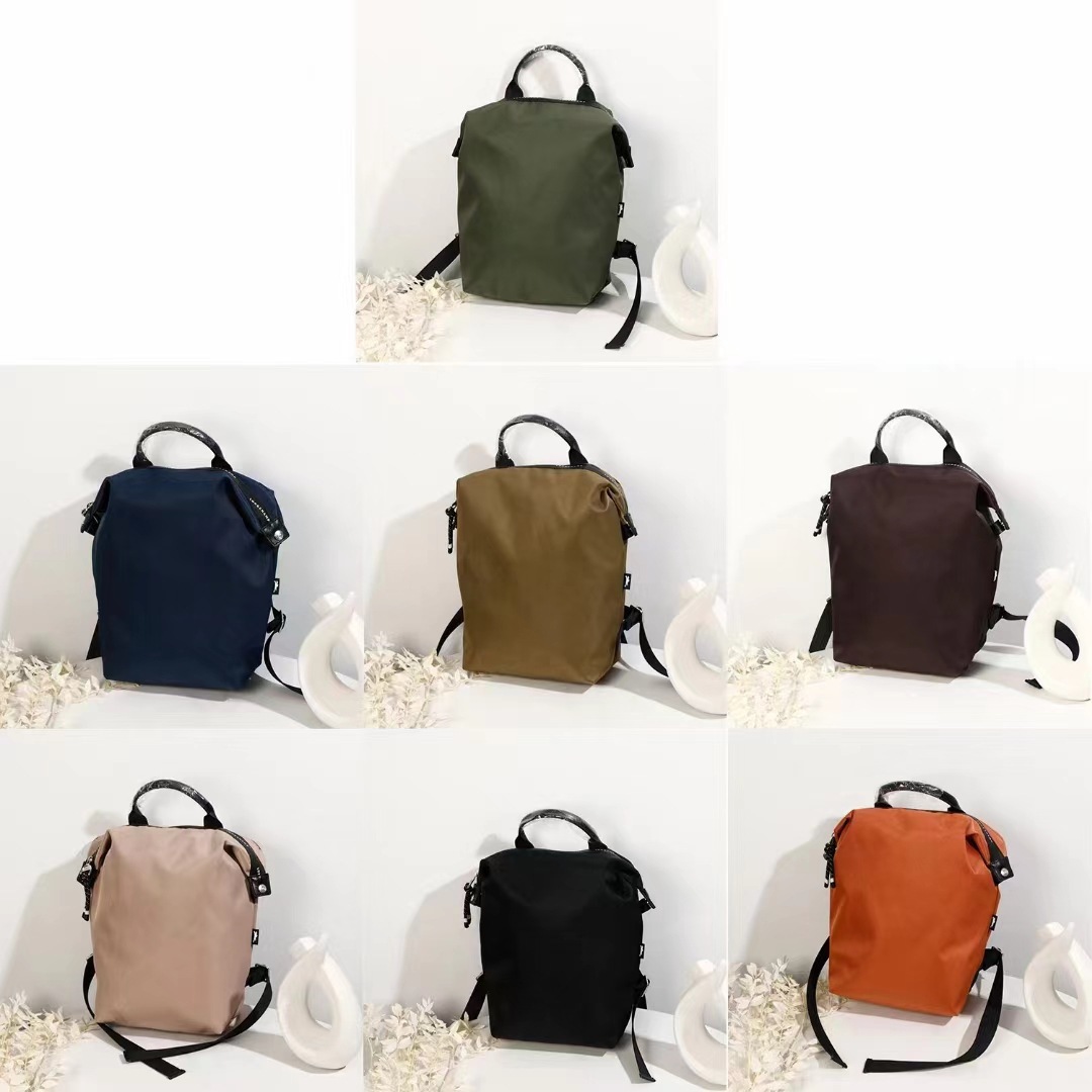 Unisex Lightweight Dragon Embroidered Backpack For Travel School_voghion.com