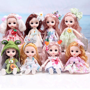 Mini Multi-joint Molly Girl Doll 17cm Changeable Constant Trendy Confused Barbie Doll Toy Set