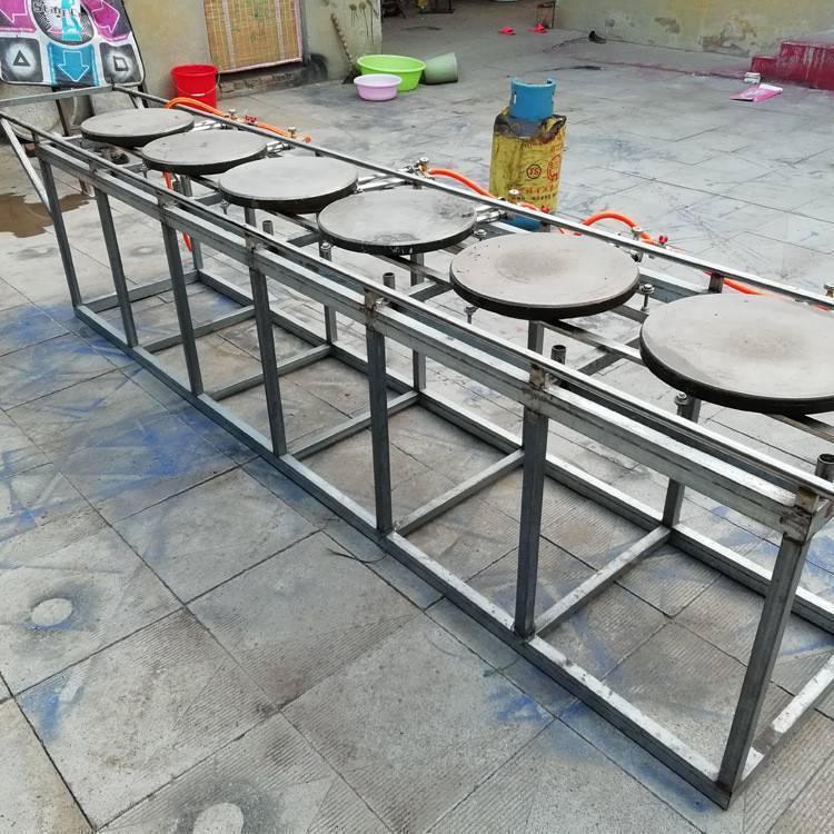 Luyuangong electric imitation handmade pancake machine snack car egg pancake fruit machine millet noodles soft pancake machine