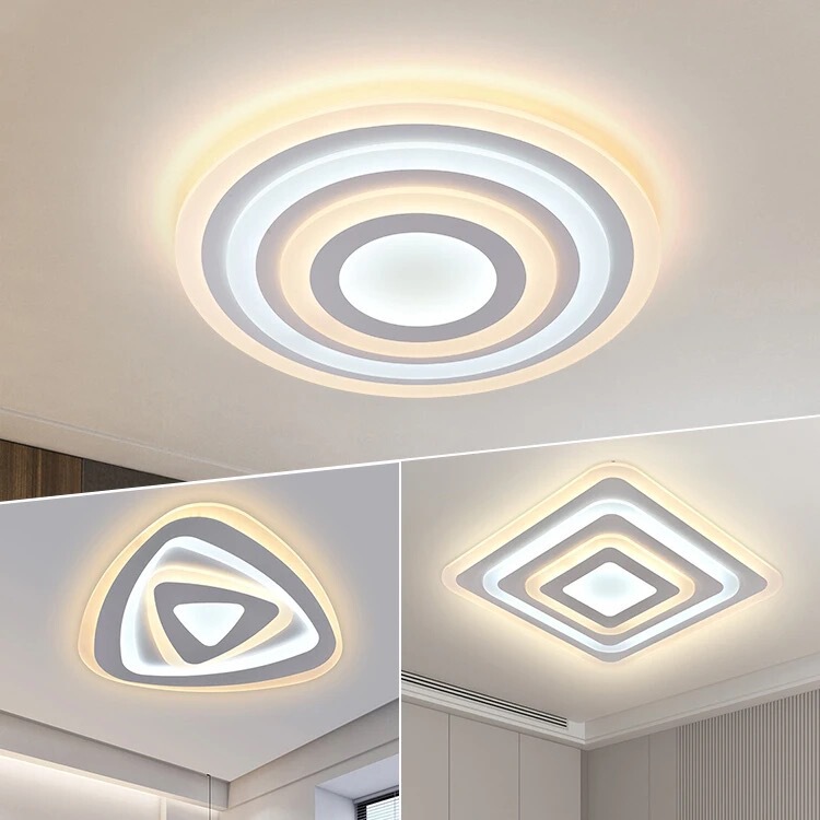 New Modern Minimalist Style Ceiling Light with Remote Control, Dimmable Acrylic Round Led Ceiling Light for Bedroom and Balcony New Modern Minimalist Style Ceiling Light with Remote Control, Dimmable Acrylic Round Led Ceiling Light for Bedroom and Balcony