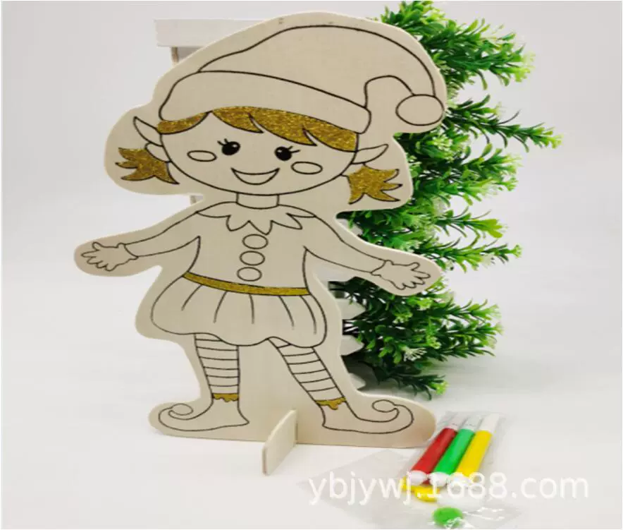 Прямая фабрика детская доска для рисования детский сад граффити живопись искусство деревянная ручная работа DIY маленькая доска для рисования костюм игрушки