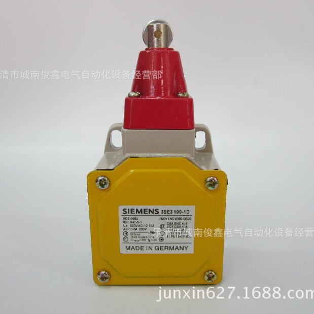 行程开关3SE3 100-1D 限位开关滚轮式自复位一开一闭