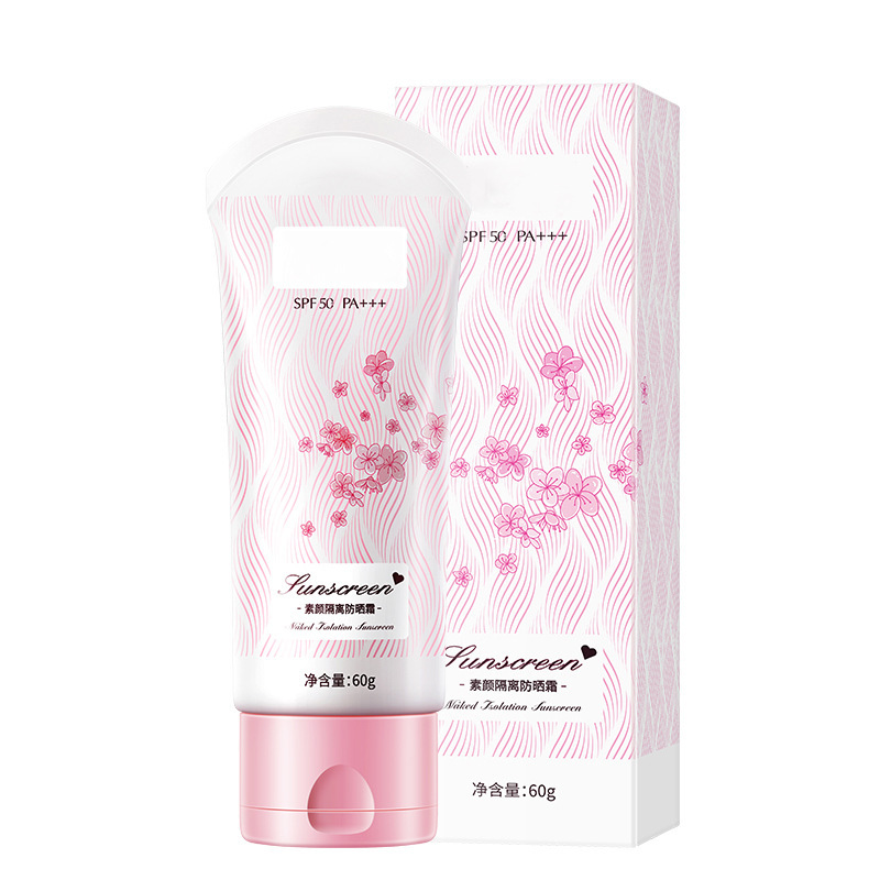 無地の隔離日焼け止め SPF50+ 紫外線防止クロスボーダーハイパワー日焼け止めローション福祉製品卸売のための外国貿易|undefined