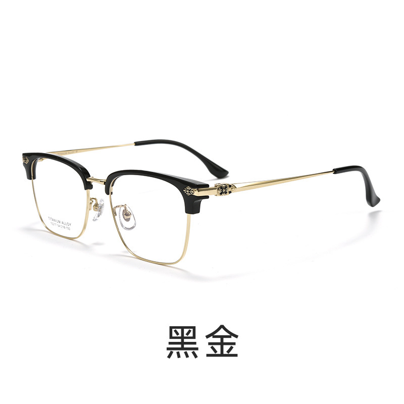 百世芬の新型x 15217b丹陽メガネは度数のブルーレイ防止メガネの超軽量純チタンメガネの卸売りができます。|undefined