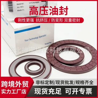 氟胶 NBR 高压骨架油封 TCV 型耐高温耐油液压泵马达机械密封件