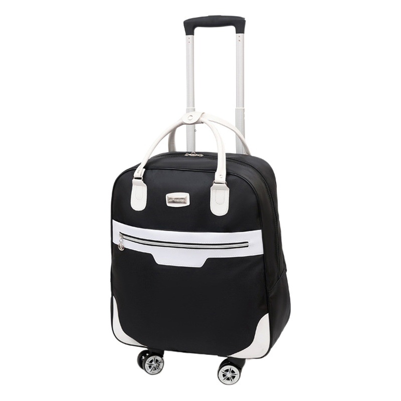 Bolsa trolley de corta distancia bolsa de equipaje de rueda universal 18 pulgadas 20 pulgadas equipaje de embarque de tela oxford