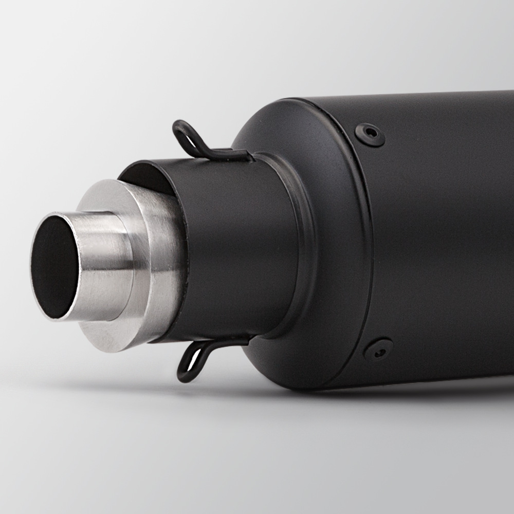 Motorcycle exhaust pipe muffler plug M3 double back pressure core muffler 51MM universal NINJA400 GSX250R