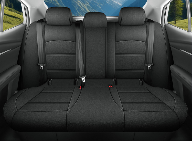 The 9th generation Toyota Camry special seat cover 24 car seat cushion rear fully surrounded by cotton and linen fabric seat cover