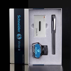 批發施耐德 0.35mmEF細尖學生練字可換墨囊克里普墨水禮盒裝鋼筆