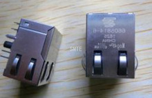 6605814-6 RJ45千兆网络连接器 网口10P10C带带灯带变压器