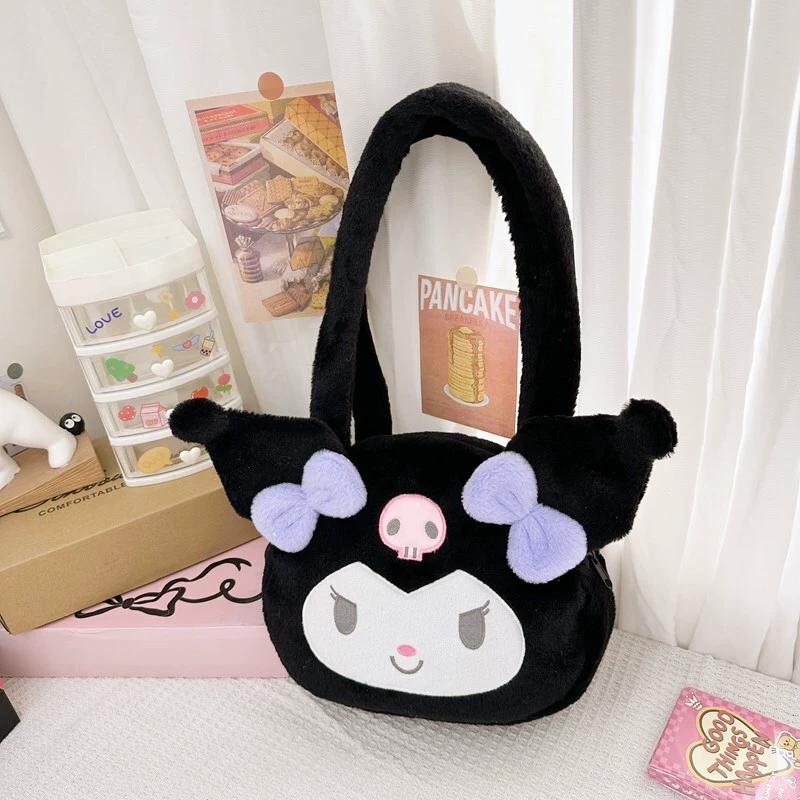 2024 новый мультфильм плюшевая кукла сумка через плечо мягкая милая девушка ins милая кулуми двойная женская сумка