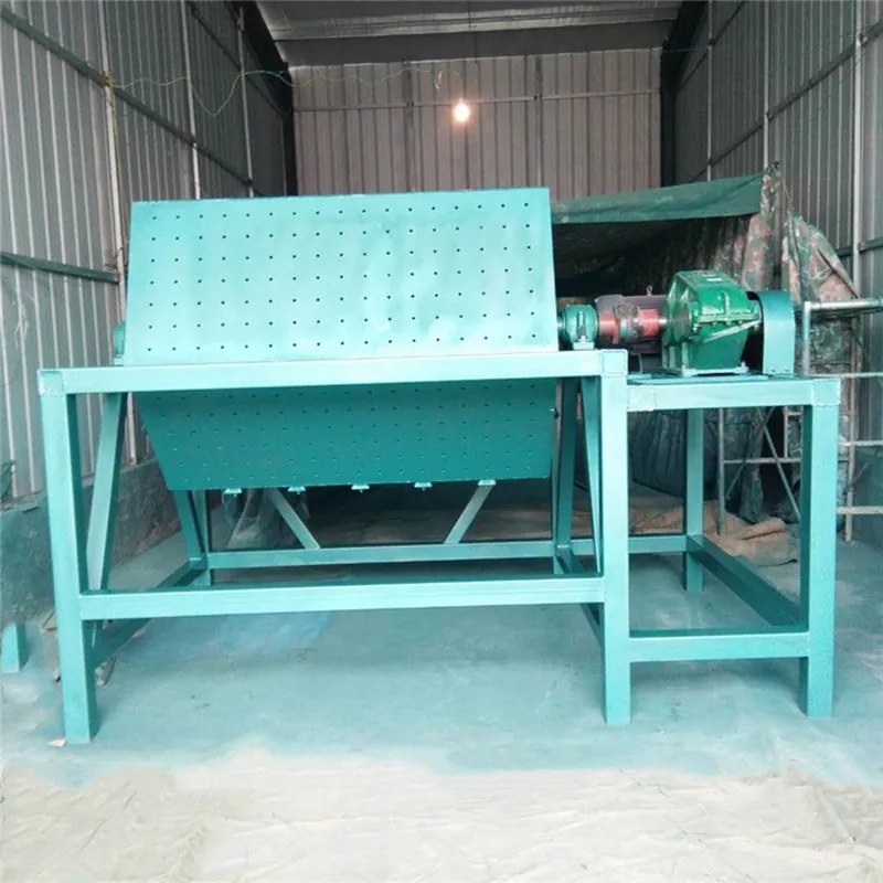 花岗岩石子磨圆滚筒抛光机除锈打磨机园林铺路石子打磨滚筒研磨机