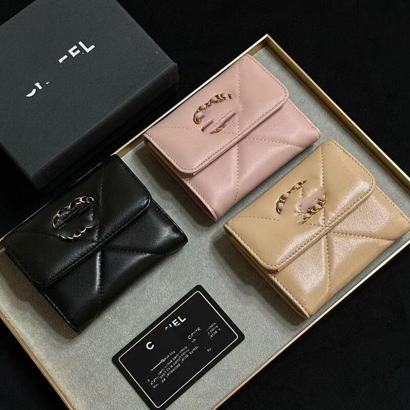 2025 Genuine Leather Foreign Trade Cross-Border European and American Fashion Large Quilted Women's 70% off Wallet Women's Wallet with Box