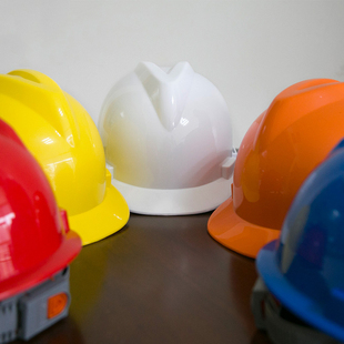 High-strength ABS safety helmet construction site construction electrician breathable anti-smashing FRP helmet printable