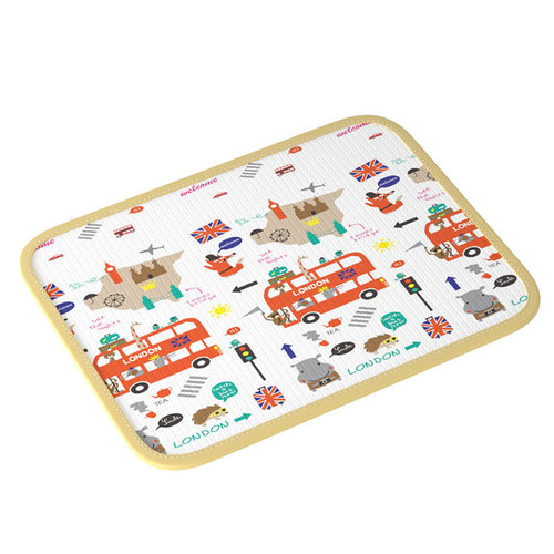 XPE crawling mat for children, non-toxic and odorless, crawling mat for babies, thick home living room infant cartoon foam floor mat