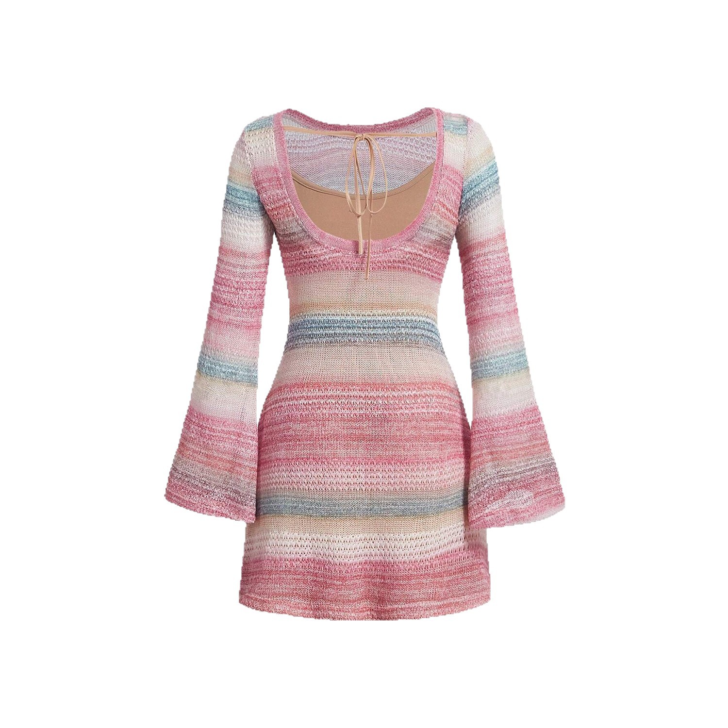 Shein ropa de mujer varios tirantes top de tubo chica caliente cola al por mayor corto de longitud media vestido sexy europeo y americano