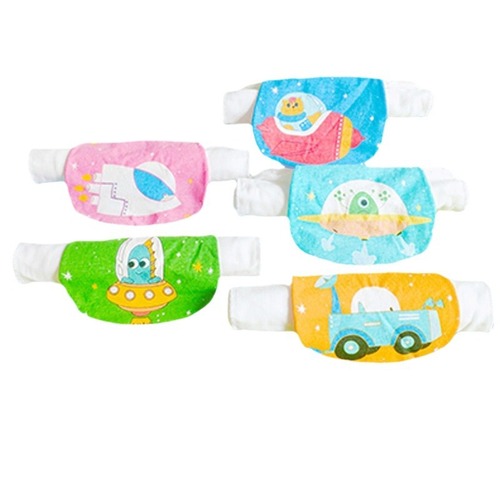 Baby sweat-absorbent towel, baby sweat-proof towel, children's Han towel, child pad sling, kindergarten, large, medium and small children's sweat towel