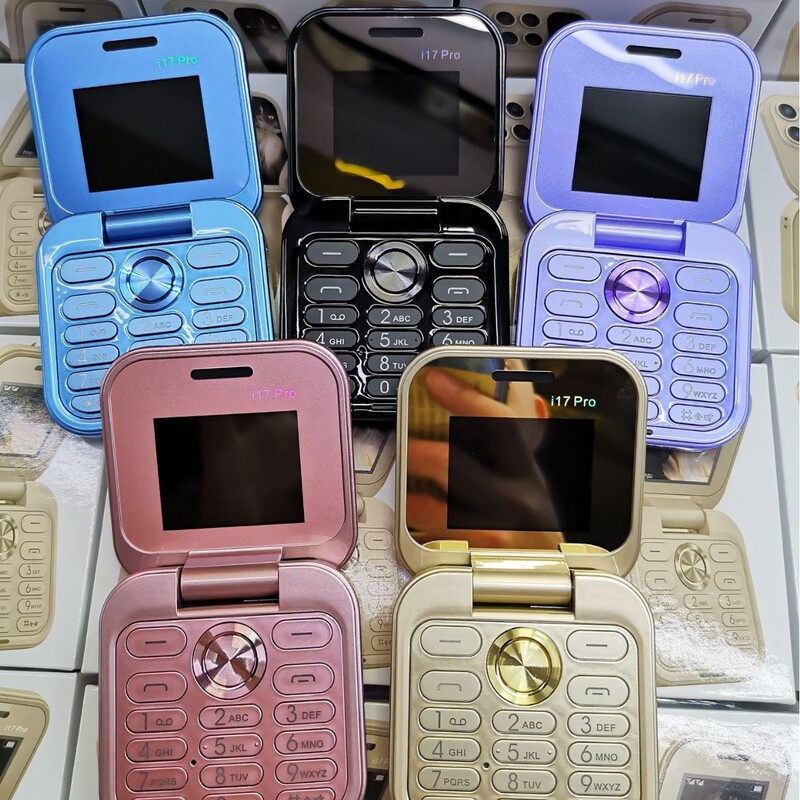 New i17pro Flip Phone F660 F4 F5 F6 i16pro 105 106 3310 Foreign Language Mobile Phone