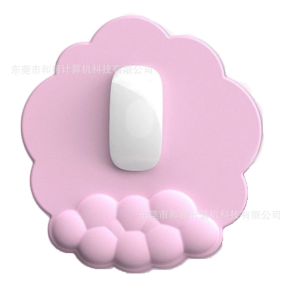 Round clouds pink