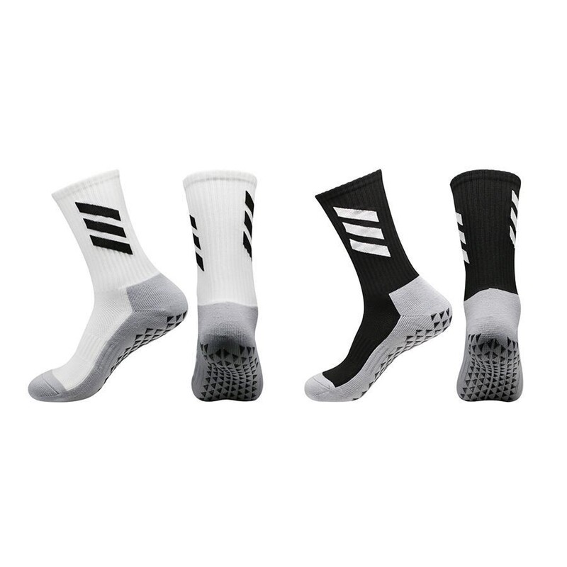 Cross-Border Football Socks for Men and Women, Sweat-Absorbing Sports Cycling Socks, Towel-Soled Long Socks, Training Floor Socks