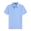 Light blue Polo yellow label