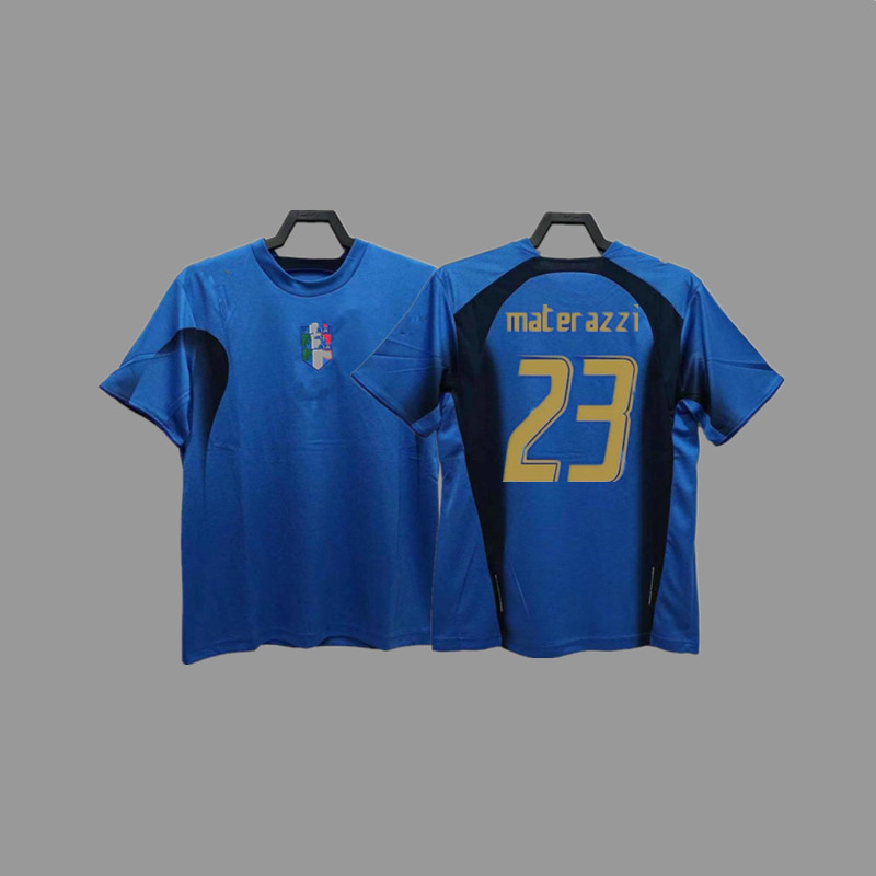 レトロジャージサッカーユニフォームイタリアユニフォームマルディーニバッジョピエロトッティカンナバロジャージ|undefined