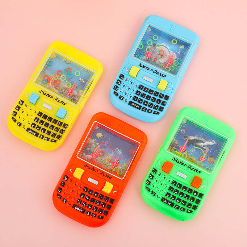 Juguetes de plástico al por mayor transfronterizos Mini máquina de agua para niños Máquina de juego de anillo de juguete Juguetes nostálgicos