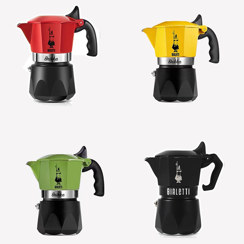 Bialetti Double-Valve Moka Pot Coffee Maker for Home Use, Italian-Style, Imported from Italy Bialetti Double-Valve Moka Pot Coffee Maker for Home Use, Italian-Style, Imported from Italy
