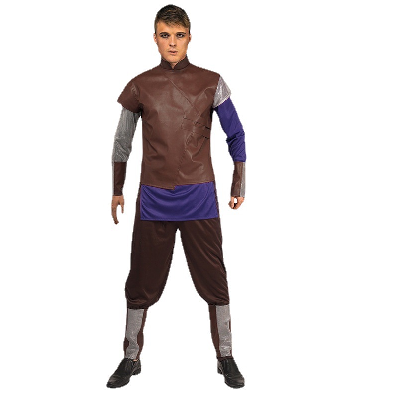 Halloween hombres adultos traje de Guerrero romano de los hombres grandes Guerrero juego de rol fiesta traje de rendimiento escénico