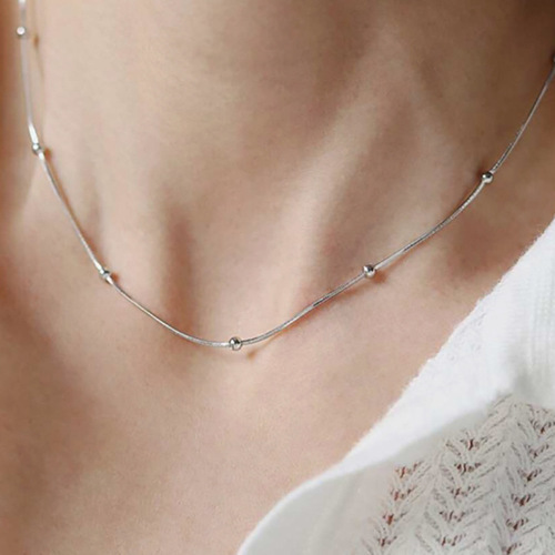Fashionable and Unique Minimalist Luxury Cross-border Jewelry for Women - Adjustable and Versatile Clasp Necklace
