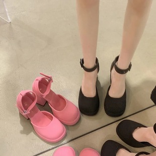 С���Ӹ߸��ָ�������ЬŮ��ˮ̨�пհ��^��Ь2024�괺���¿��ɫ