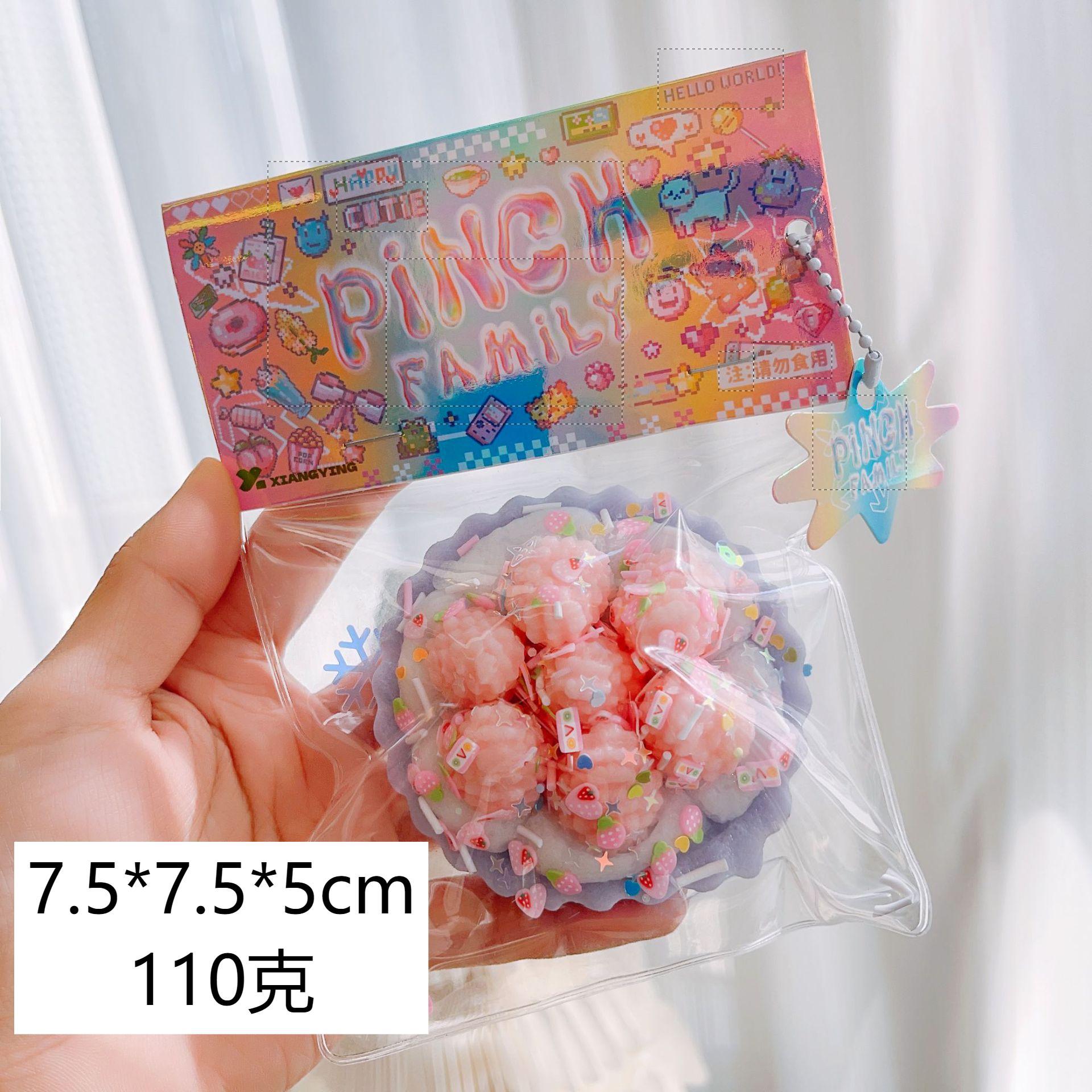 Juguete antiestrés suave tipo donut, un mágico juguete antiestrés suave.